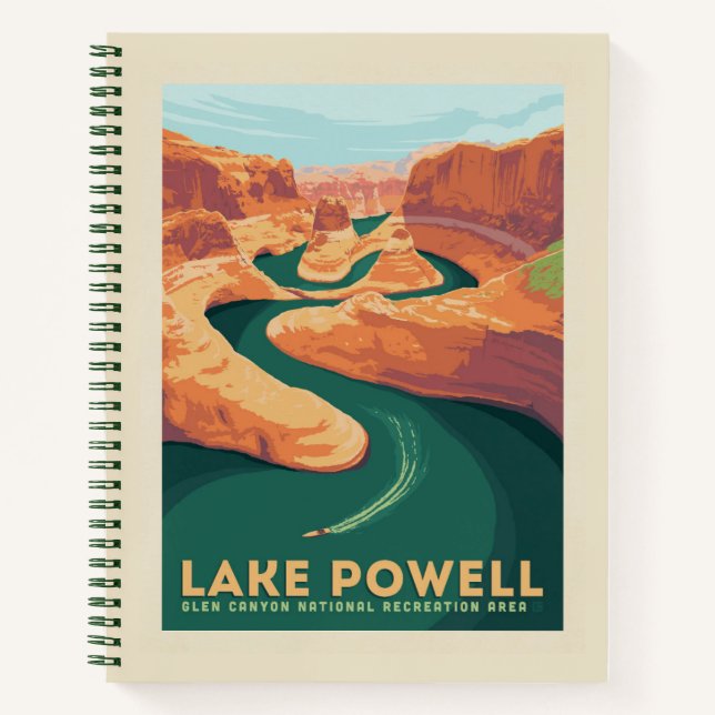 Carnet Lac Powell | Arizona et Utah (Devant)