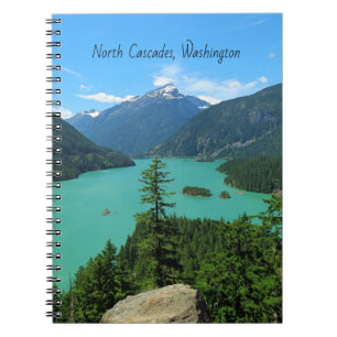 Carnet Lac Turquoise de Snowy Mountain à Washington
