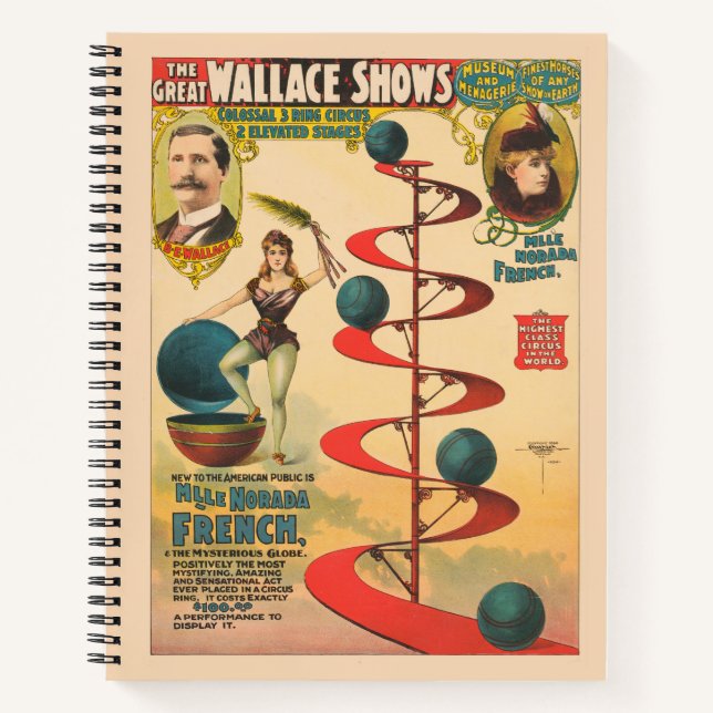 Carnet L'Acte De M'lle Norada Français (Devant)