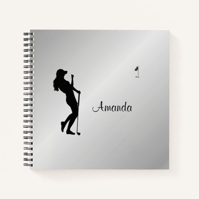 Carnet Ladies Golfer Personal (Devant)