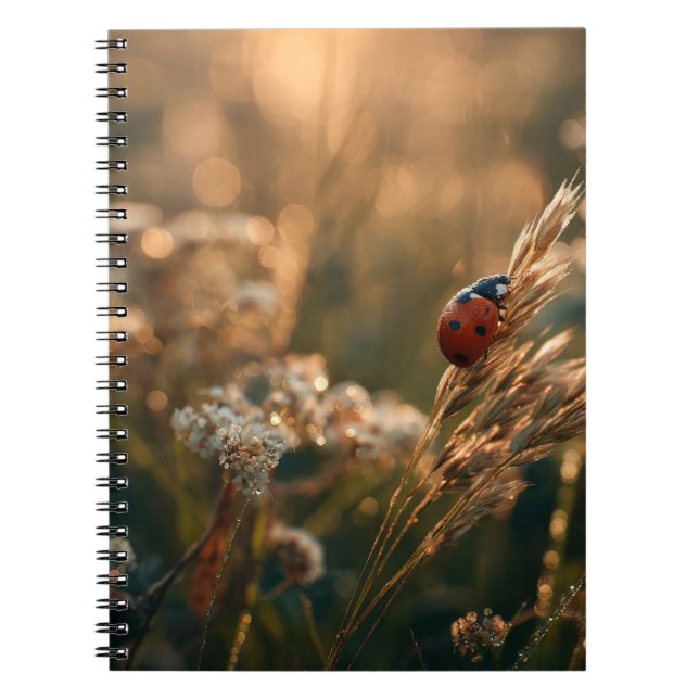 Carnet Ladybug Golden Meadow (Devant)
