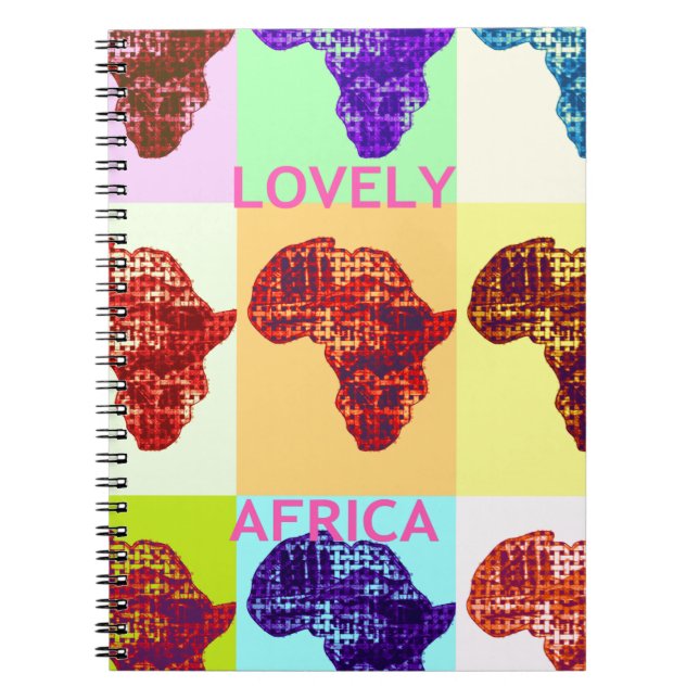 CARNET L'AFRIQUE AMOUREUSE (Devant)