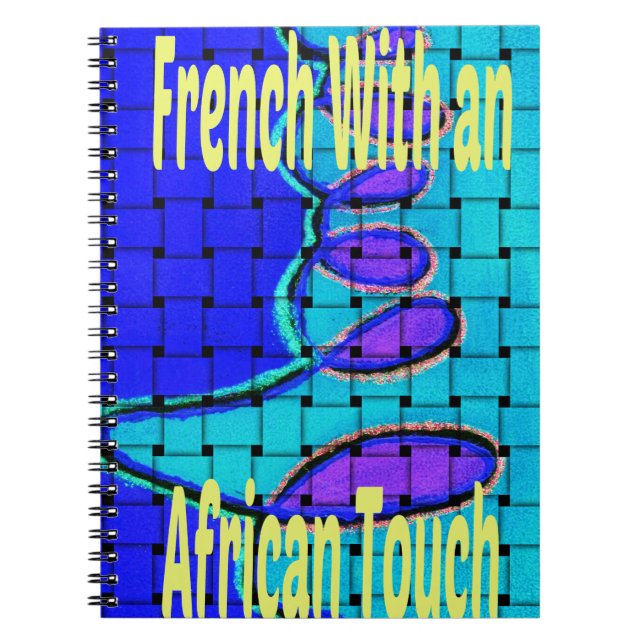 Carnet L'Afrique avec une touche française (Devant)