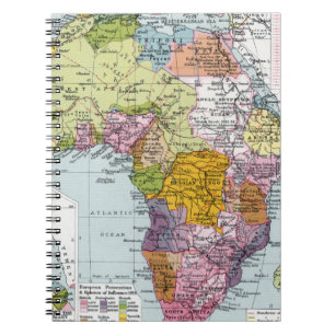 CARNET L'AFRIQUE DIVISÉE, 1914