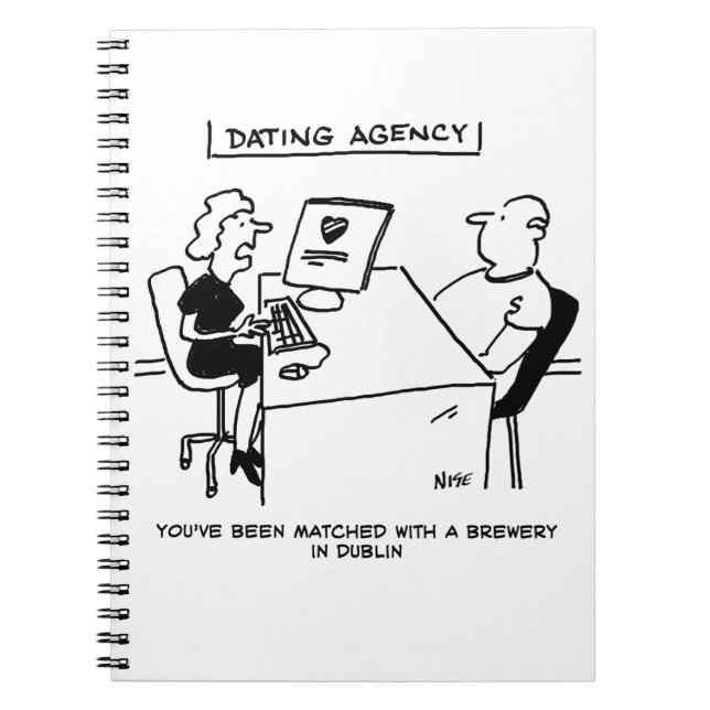 Carnet L'agence de rencontres s'associe à une brasserie (Devant)