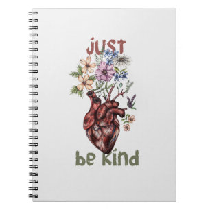 Carnet Laisser la gentillesse fleurir du coeur   notaire