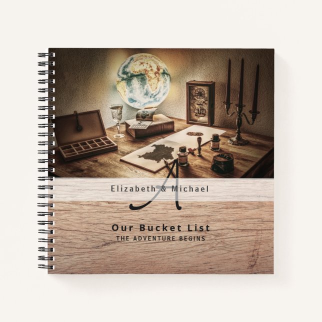 Carnet Laissons Commencer L'Aventure ! BOUCKETLIST DES FE (Devant)