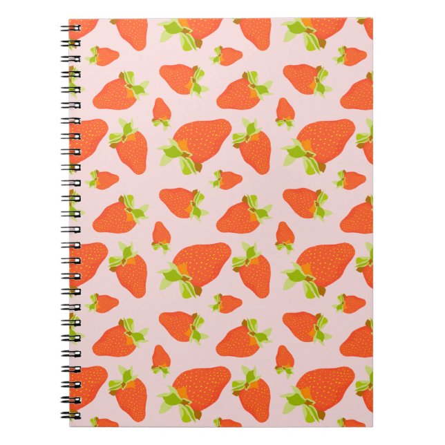 Carnet Lait de fraise (Devant)