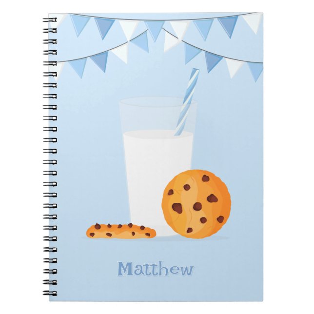 Carnet Lait et cookies (Devant)
