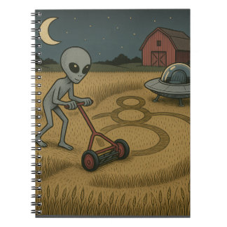 Carnet L'Alien Fête Les Cercles Cultivants Science Fictio