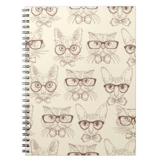 Carnet L'amour des chats, des yeux, des lunettes et de la