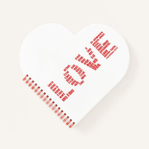 Carnet L'amour est... 1 Corinthiens 13:4-8 verset de la B