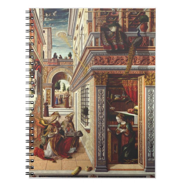 Carnet L'Annonciation, avec Saint Emidius (Devant)