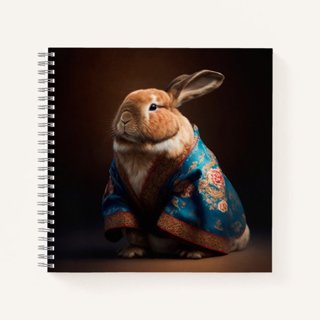 Carnet Lapin chinois (Devant)