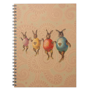 Carnet Lapin de Pâques Œufs Dansants