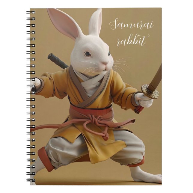 Carnet Lapin guerrier (Devant)