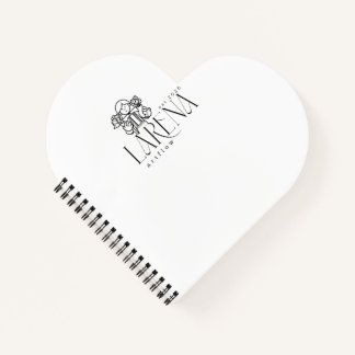 Carnet LARENA Artflow – Emblème de logo floral