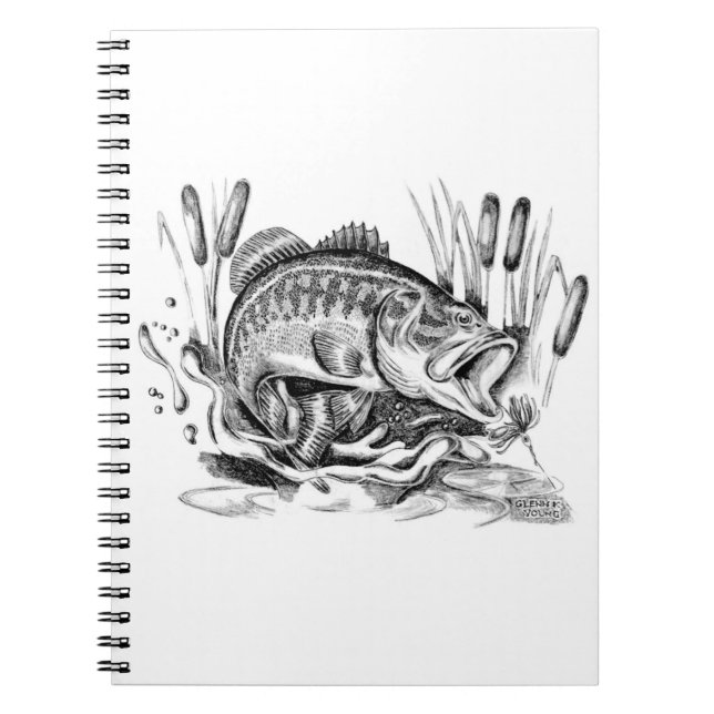 Carnet Largemouth Bass (Devant)