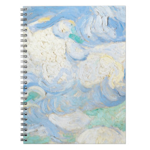 Carnet L'arrière - plan du ciel de Van Gogh