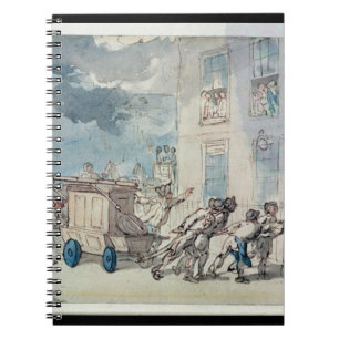 Carnet L'arrivée de la pompe à incendie (la semaine, à