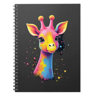 Carnet L'art animalier africain La girafe colorée pour dr