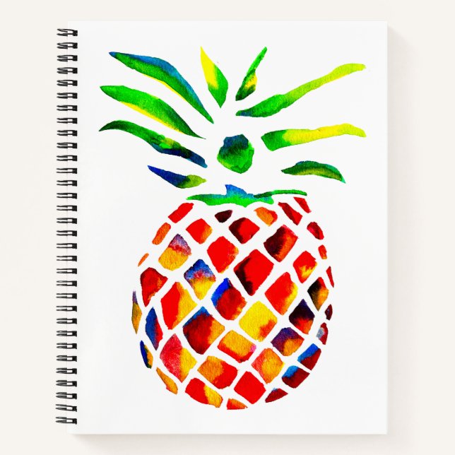 Carnet L'art de l'ananas (Devant)