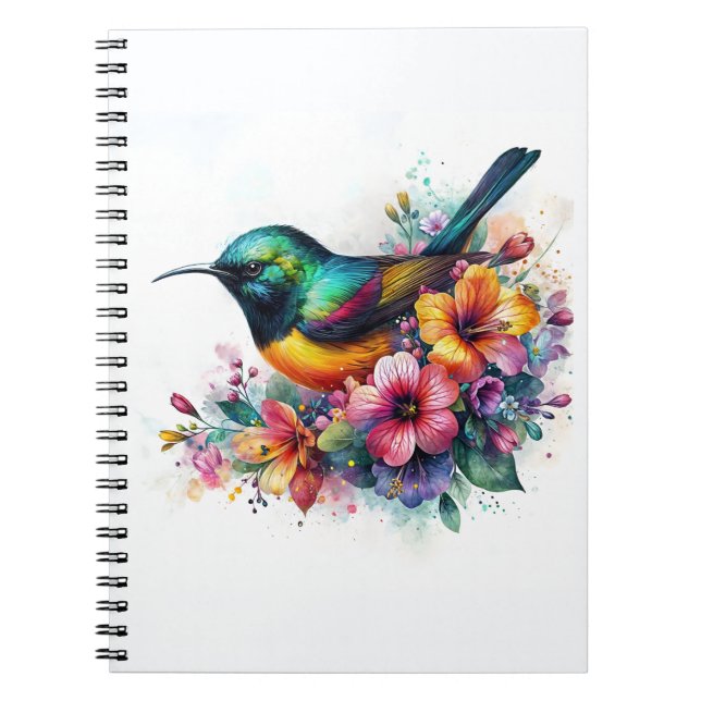 Carnet L'art de l'aquarelle à carreaux verts (Devant)
