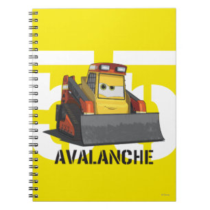 Carnet L'art des caractères avalanches