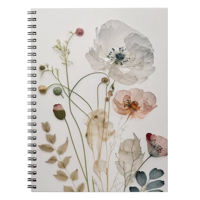 Carnet L'art des fleurs sauvages (Devant)