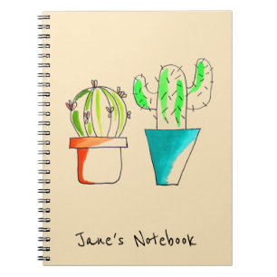 Carnet L'art du désert mexicain de cactus