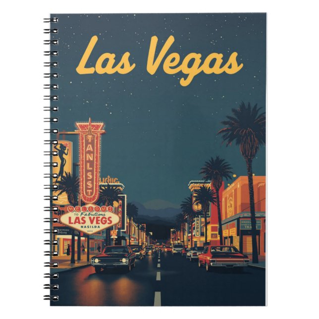 Carnet Las Vegas Vintage (Devant)