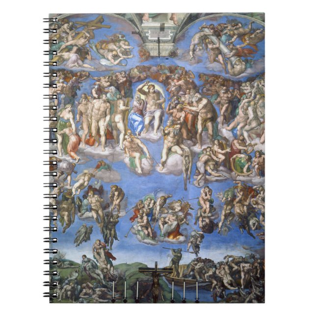 Carnet Last Judment From The Sistine Chapel By Michelan (Devant)