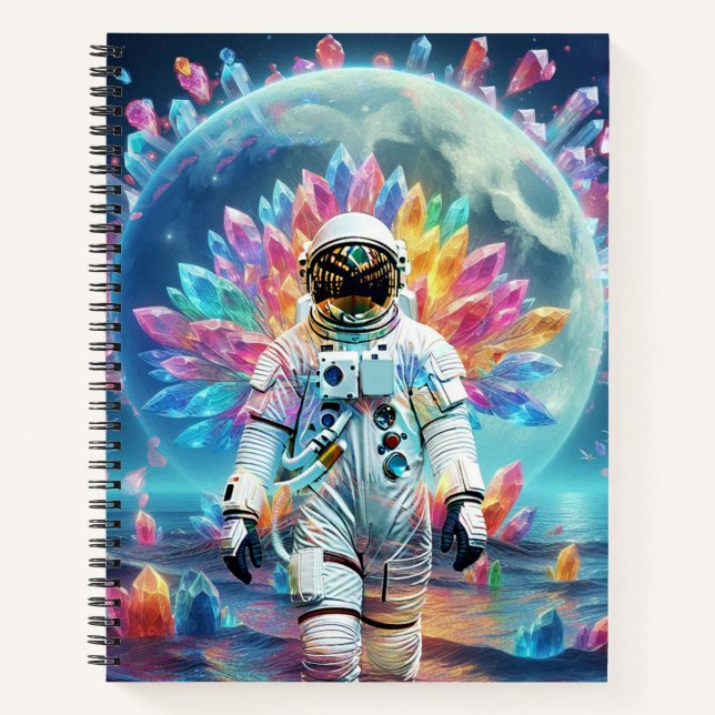 Carnet L'astronaute Crystal Dream (Devant)