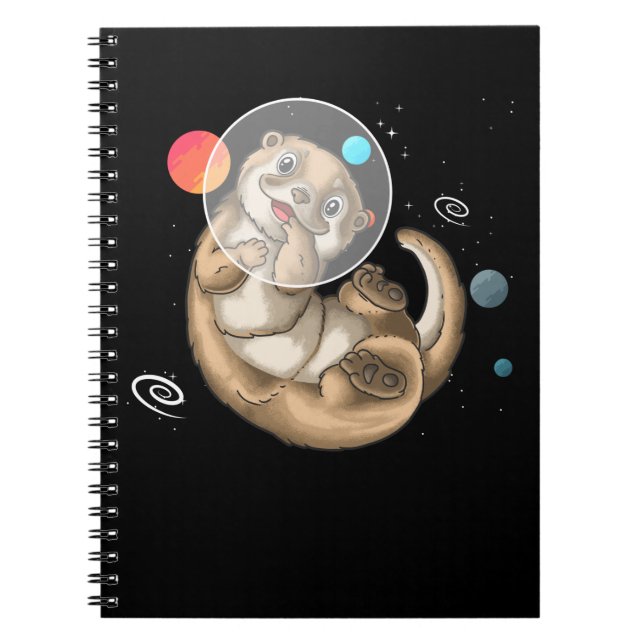 Carnet L'astronaute Otter de la mer spatiale Otter Otter  (Devant)