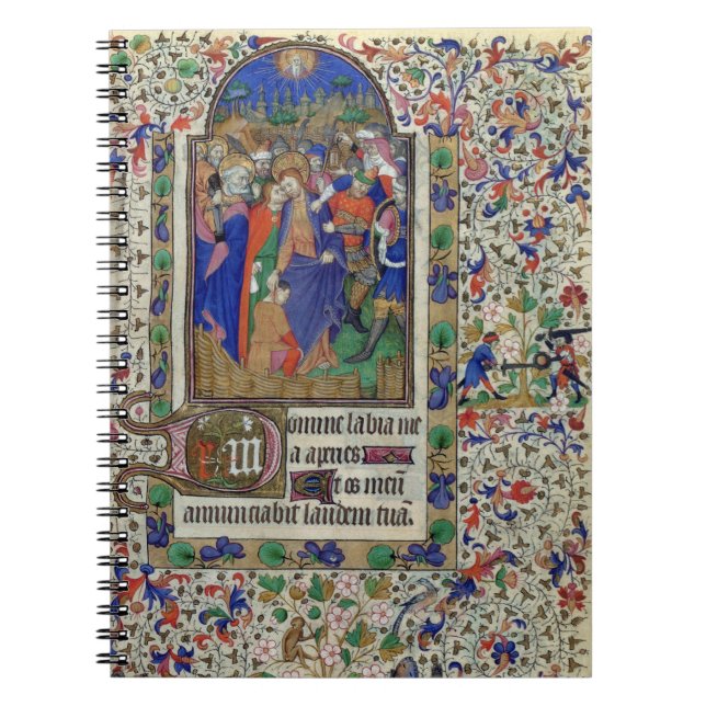 Carnet Lat 1156 f.133 le baiser des judas, des heures o (Devant)