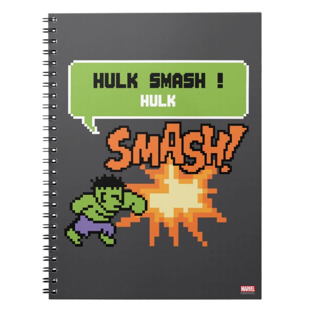 Carnet L'attaque de Hulk 8Bit - Hulk écrase ! (Devant)