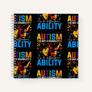 Carnet L'Autisme N'Est Pas Un Handicap, C'Est Un Différen