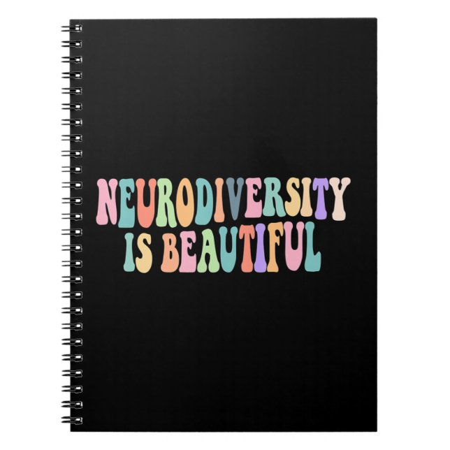 Carnet L'avenir est inclusiveneurodiversity, beau, (Devant)