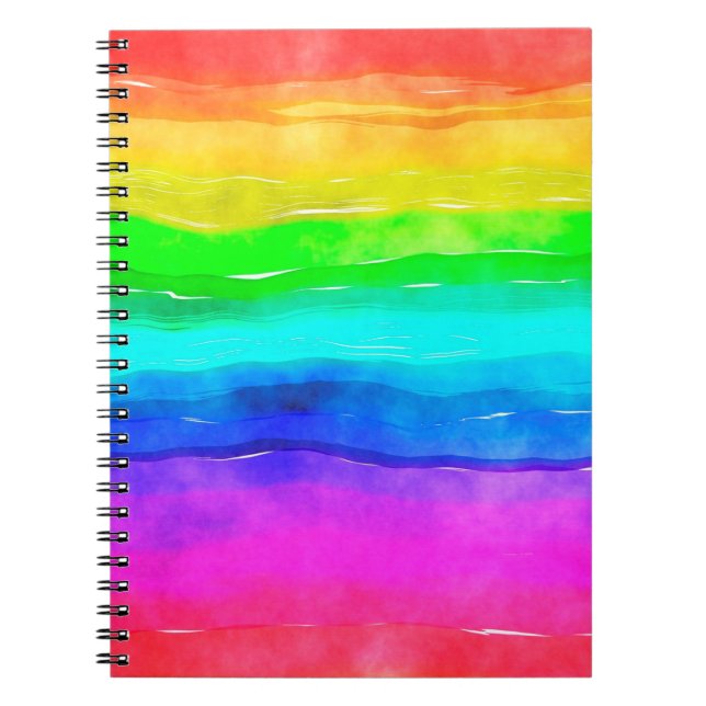 Carnet Laver de peinture à l'aquarelle (Devant)