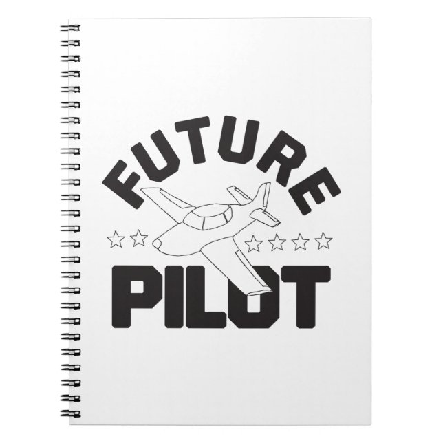 Carnet L'aviation pour les enfants qui volent à l'avenir  (Devant)