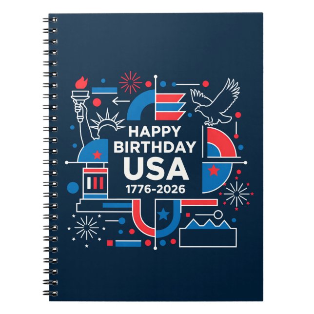 Carnet le 250e anniversaire de l'Amérique (Devant)