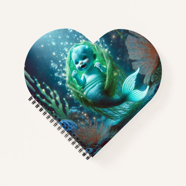 Carnet Le bébé merchild brillant (Devant)