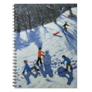 Carnet Le bonhomme de neige 2