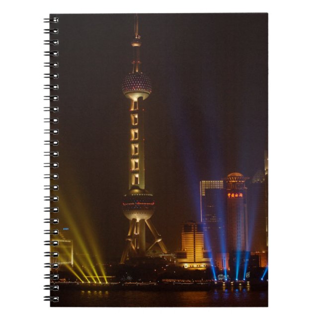 Carnet Le Bund (front de mer) à Shanghai.Regarder (Devant)