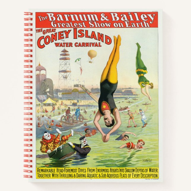 Carnet Le Carnaval de la Grande île de Coney (Devant)
