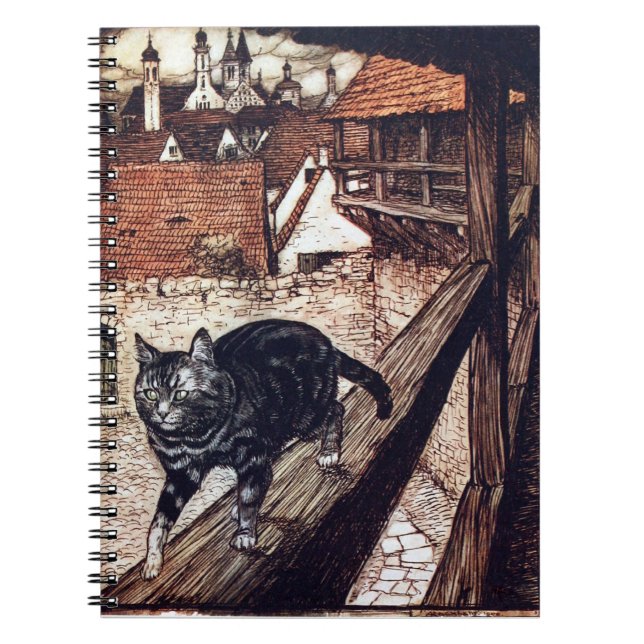 Carnet Le Chat du Château de Rackham (Devant)