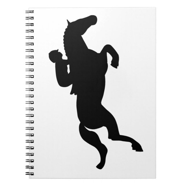 Carnet Le cheval sautent (Devant)