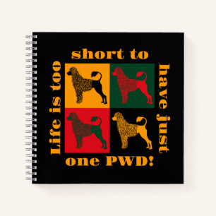 Carnet Le chien d'eau portugais intelligent