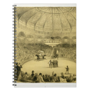 Carnet Le cirque national, édité par Auguste Bry (allumé