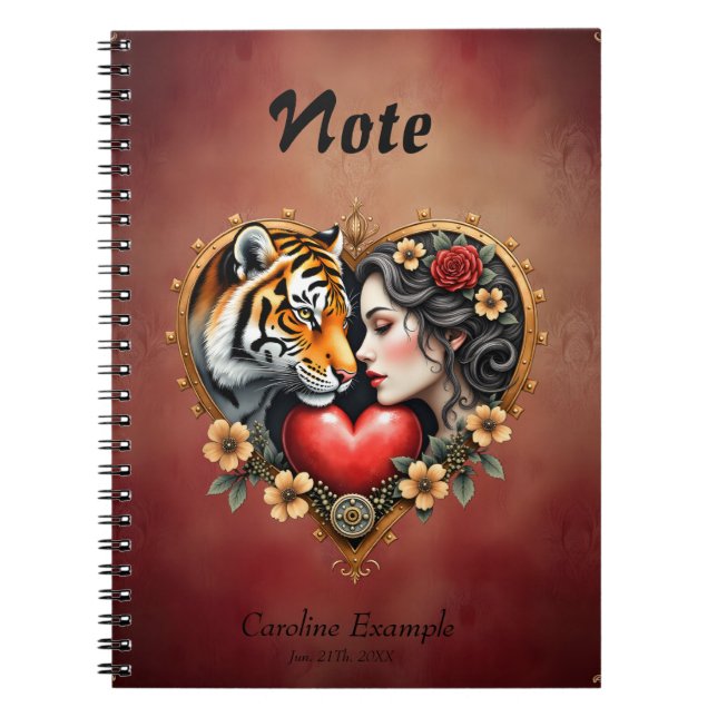 Carnet Le coeur du désert caché, (Devant)